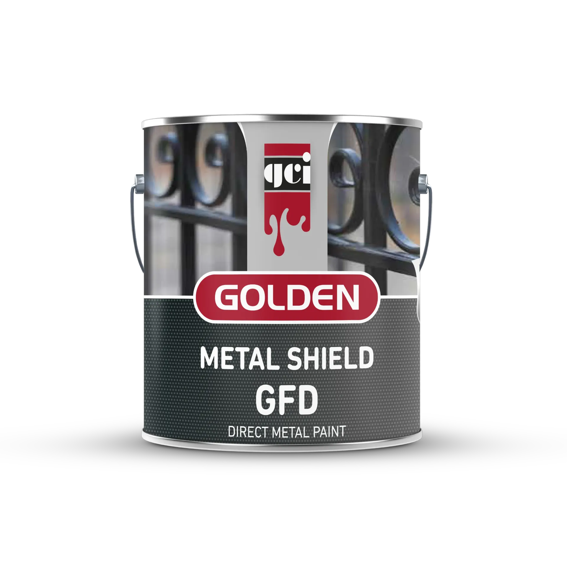 Golden Metal Shield